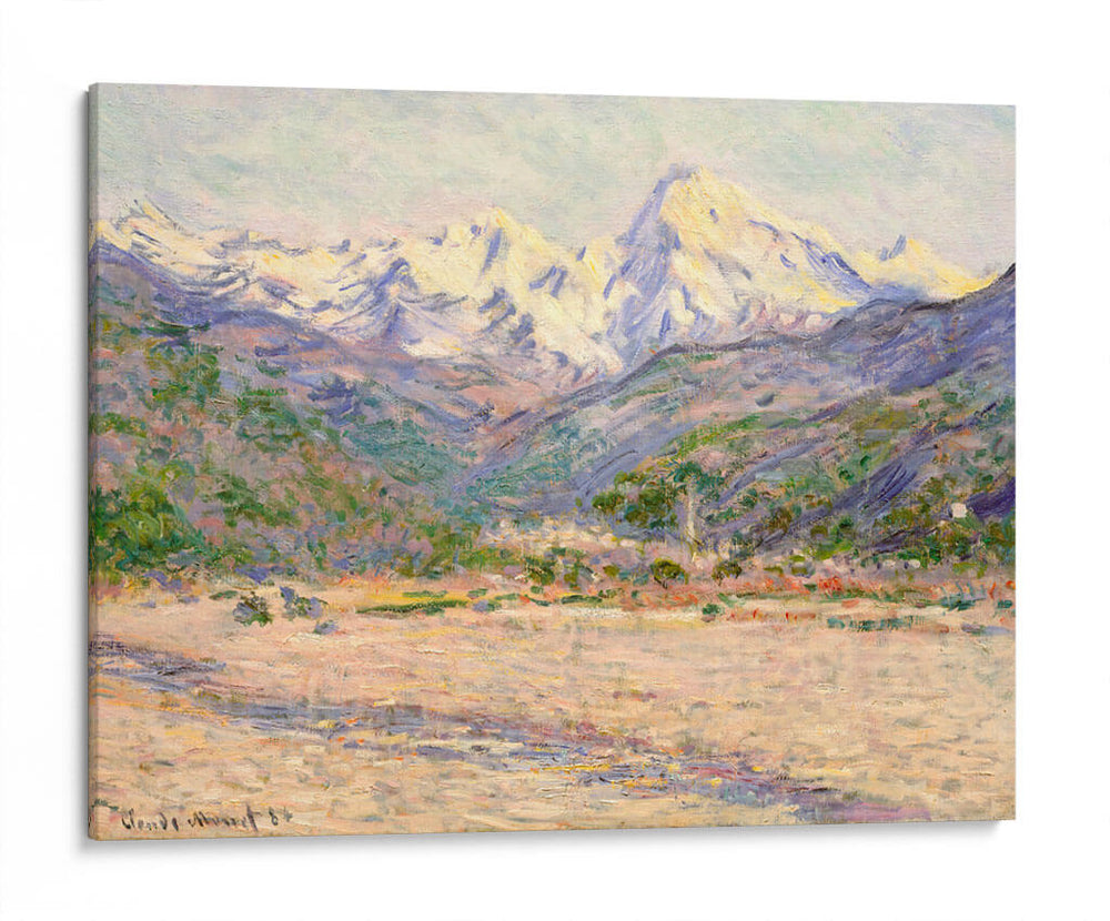 El valle del Nervia - Claude Monet | Cuadro decorativo de Canvas Lab