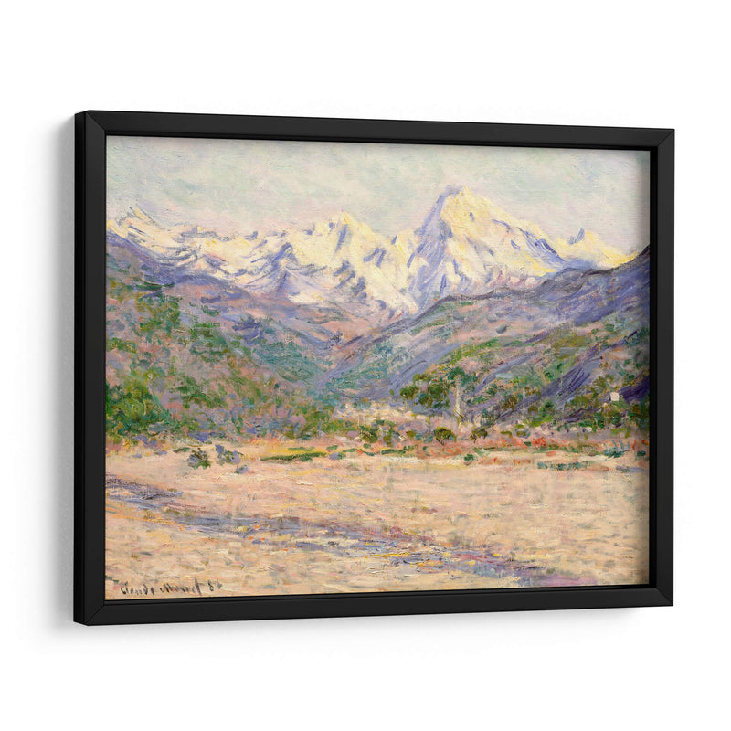 El valle del Nervia - Claude Monet | Cuadro decorativo de Canvas Lab