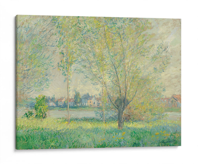 Los sauces - Claude Monet | Cuadro decorativo de Canvas Lab