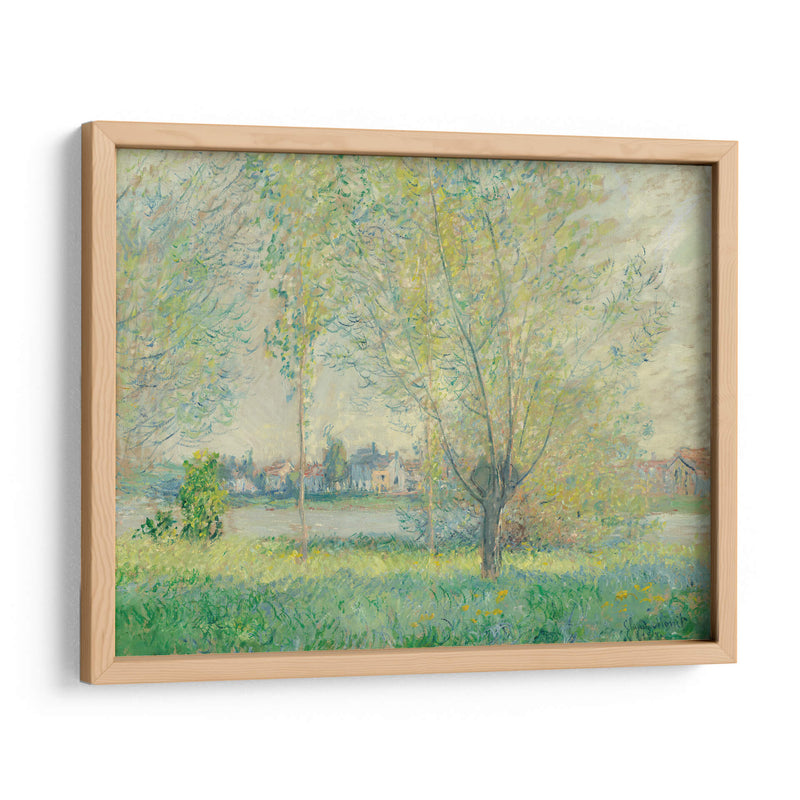 Los sauces - Claude Monet | Cuadro decorativo de Canvas Lab