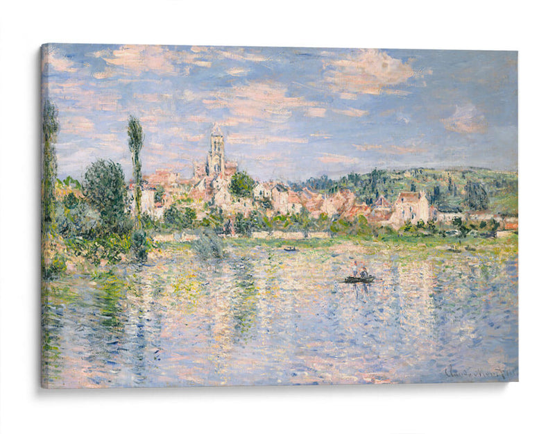 Vétheuil en verano - Claude O. Monet | Cuadro decorativo de Canvas Lab