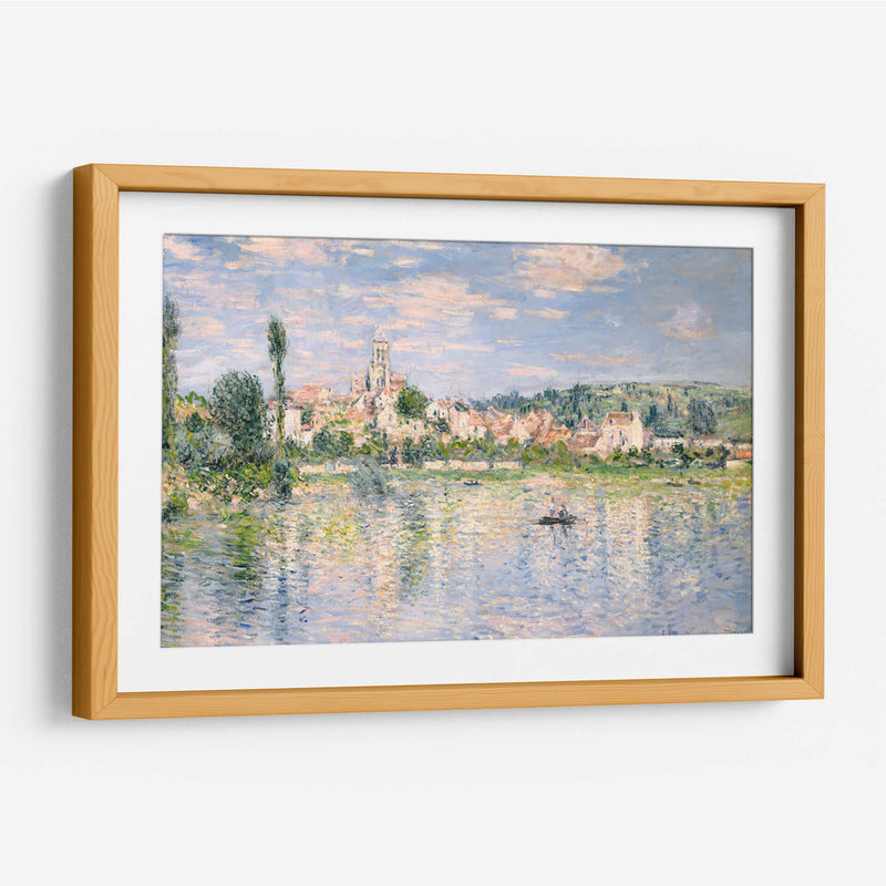 Vétheuil en verano - Claude O. Monet | Cuadro decorativo de Canvas Lab