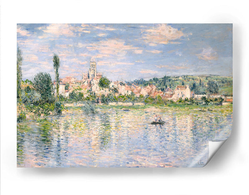 Vétheuil en verano - Claude O. Monet | Cuadro decorativo de Canvas Lab