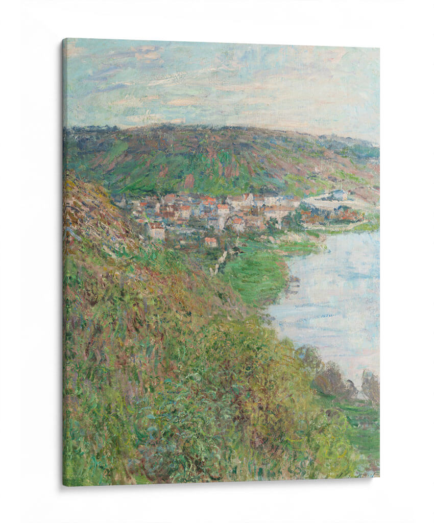 Vista de Vétheuil - I - Claude Monet | Cuadro decorativo de Canvas Lab