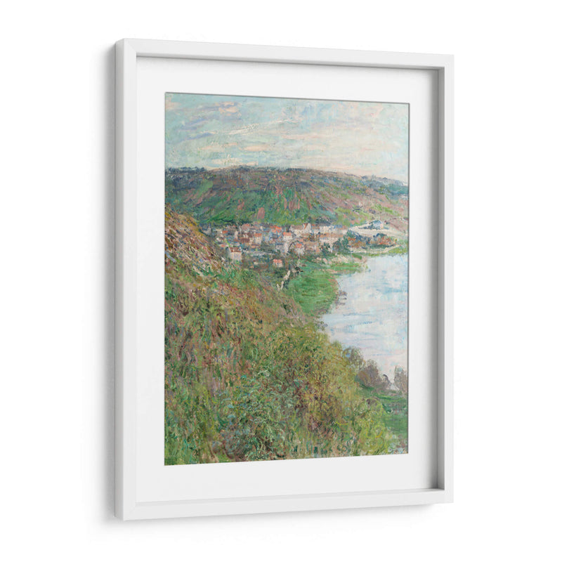 Vista de Vétheuil - I - Claude Monet | Cuadro decorativo de Canvas Lab