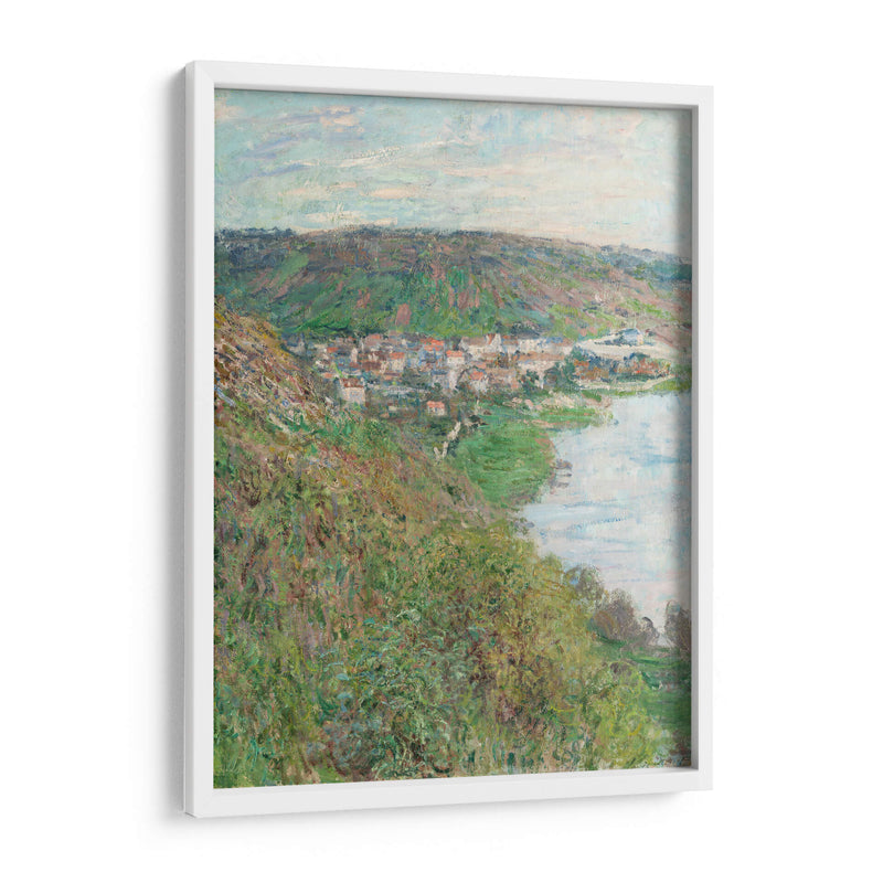Vista de Vétheuil - I - Claude Monet | Cuadro decorativo de Canvas Lab