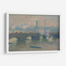 Puente de Waterloo, día gris - Claude Monet | Cuadro decorativo de Canvas Lab