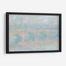 Puente de Waterloo, Londres, al atardecer - Claude Monet | Cuadro decorativo de Canvas Lab