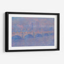 Puente de Waterloo, efecto de luz solar - Claude Monet | Cuadro decorativo de Canvas Lab