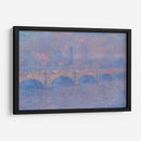 Puente de Waterloo, efecto de luz solar - Claude Monet | Cuadro decorativo de Canvas Lab