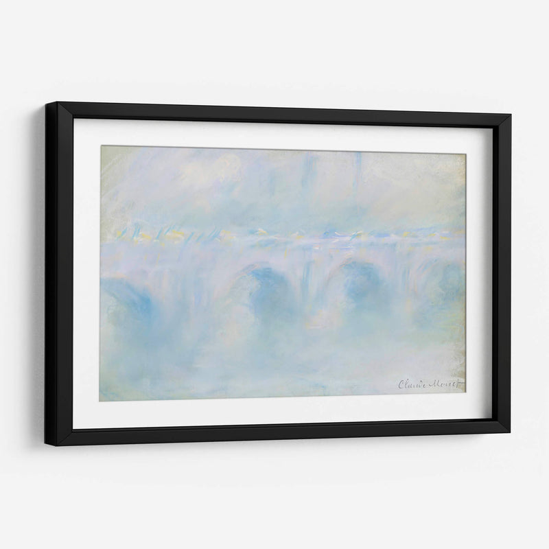 Puente de Waterloo - Claude Monet | Cuadro decorativo de Canvas Lab