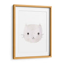 Carita gris de gatito | Cuadro decorativo de Canvas Lab