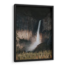 Cascada hacia los pinos | Cuadro decorativo de Canvas Lab