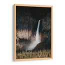 Cascada hacia los pinos | Cuadro decorativo de Canvas Lab
