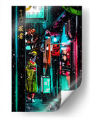 CYBER GEISHA - Mayka ienova | Cuadro decorativo de Canvas Lab