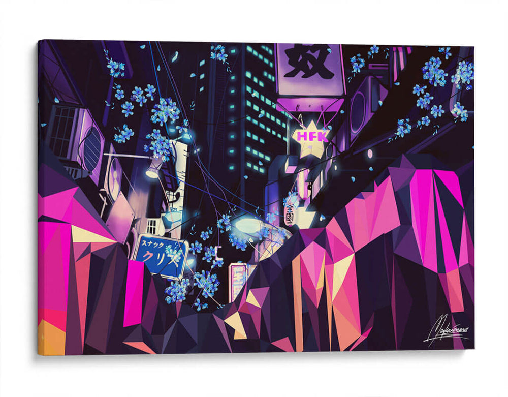 GEOMETRIC BLOSSOMS - Mayka ienova | Cuadro decorativo de Canvas Lab