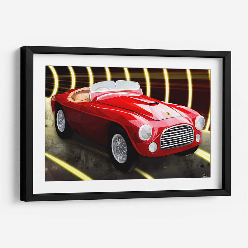 le rouge ferrari - Mayka ienova | Cuadro decorativo de Canvas Lab