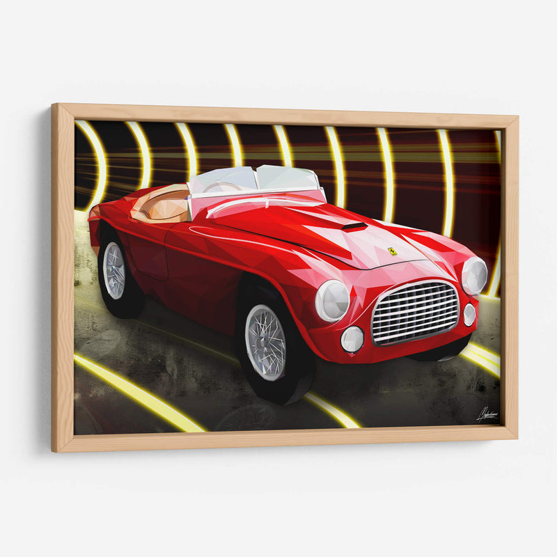 le rouge ferrari - Mayka ienova | Cuadro decorativo de Canvas Lab