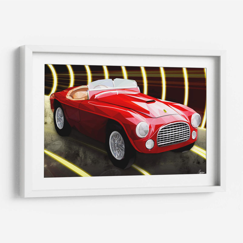 le rouge ferrari - Mayka ienova | Cuadro decorativo de Canvas Lab