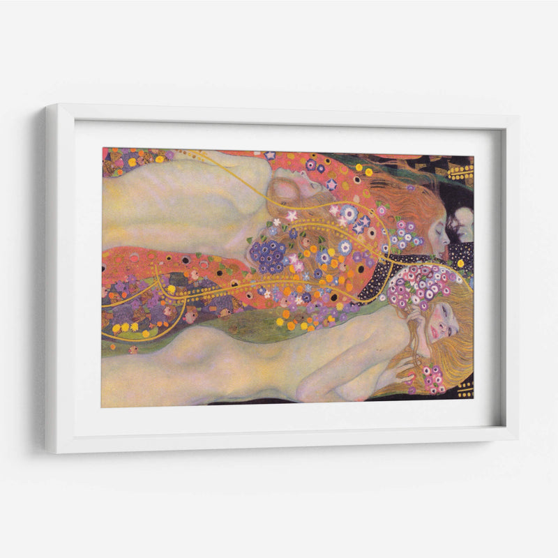 Serpientes de agua II - Gustav Klimt | Cuadro decorativo de Canvas Lab