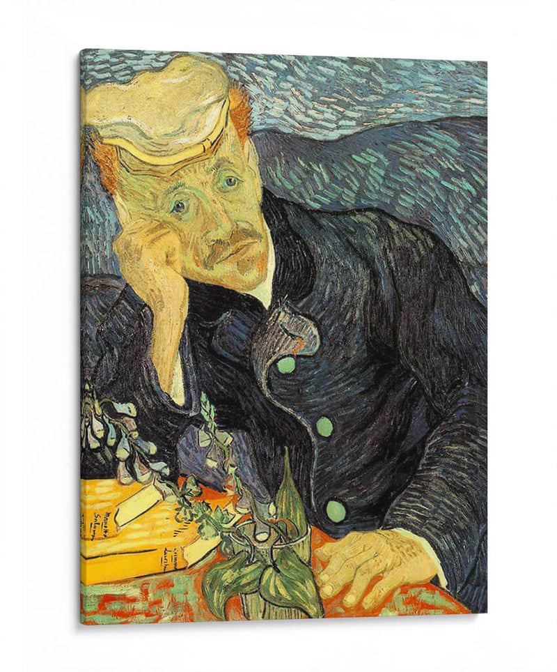 El doctor Paul Gachet - Vincent Van Gogh | Cuadro decorativo de Canvas Lab