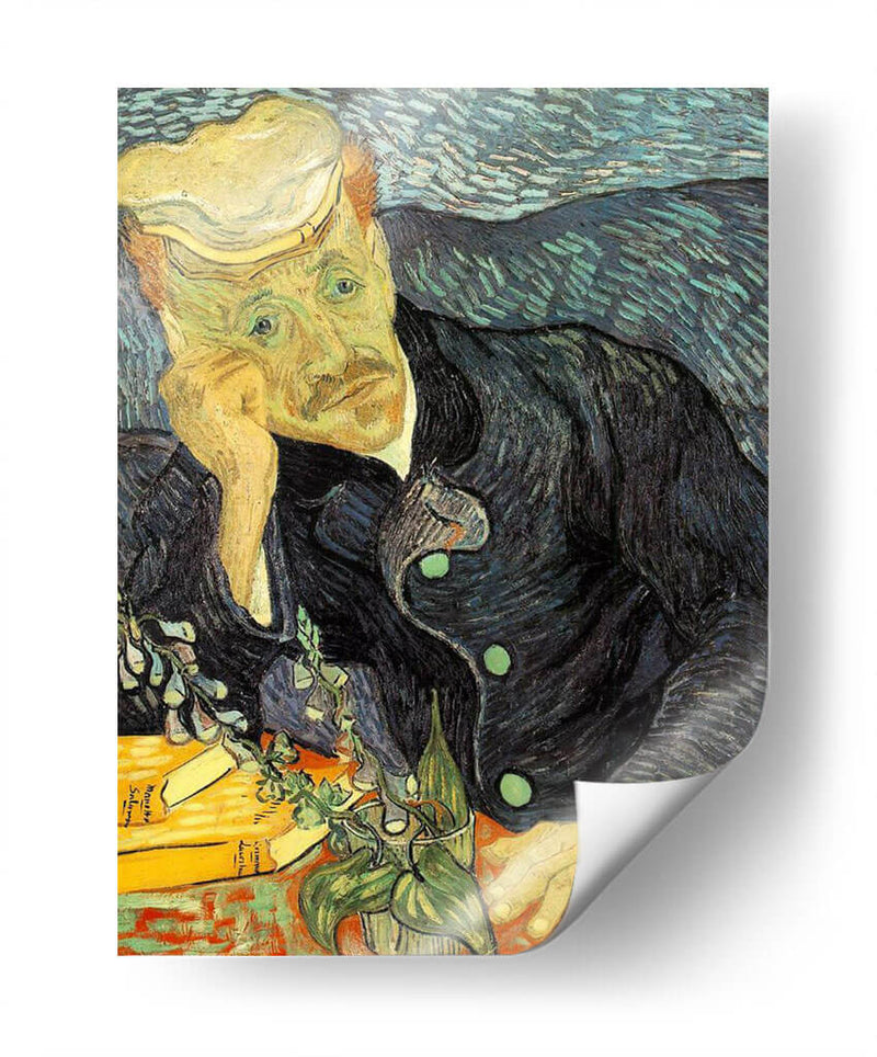 El doctor Paul Gachet - Vincent Van Gogh | Cuadro decorativo de Canvas Lab