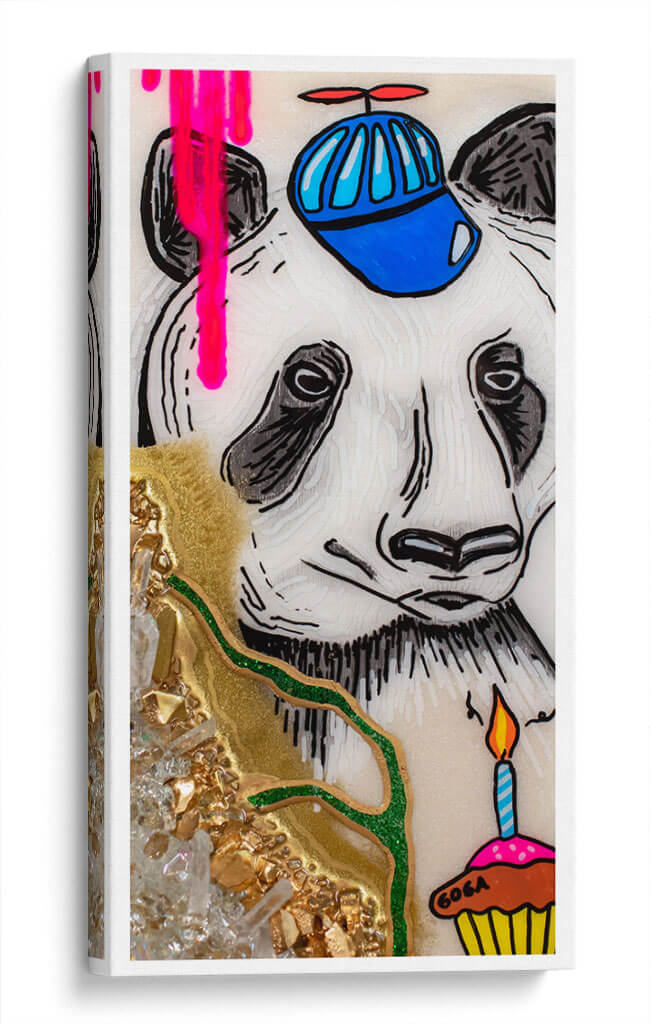 Sueños de un Panda - GOGA | Cuadro decorativo de Canvas Lab