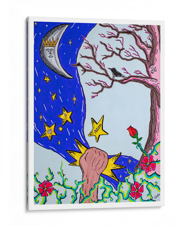 Pensamientos de Media Noche - GOGA | Cuadro decorativo de Canvas Lab