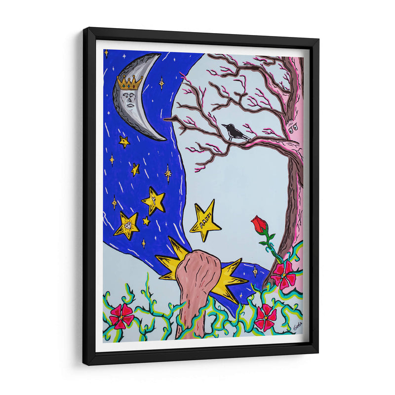 Pensamientos de Media Noche - GOGA | Cuadro decorativo de Canvas Lab