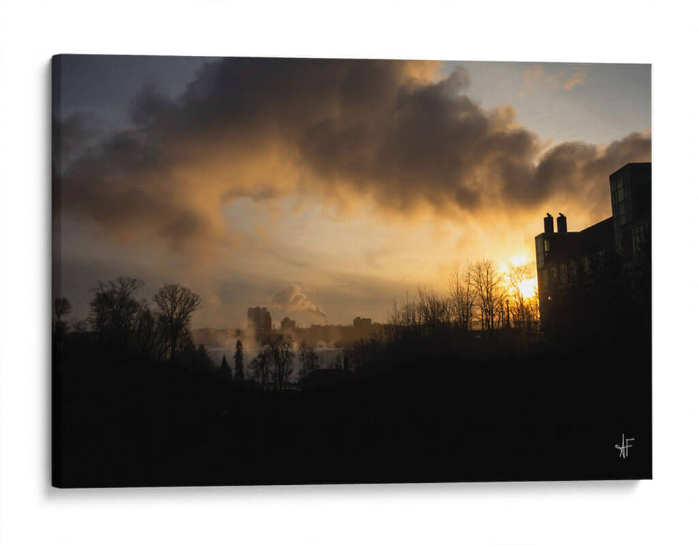 Amanecer en Niágara - Anaid Frías | Cuadro decorativo de Canvas Lab
