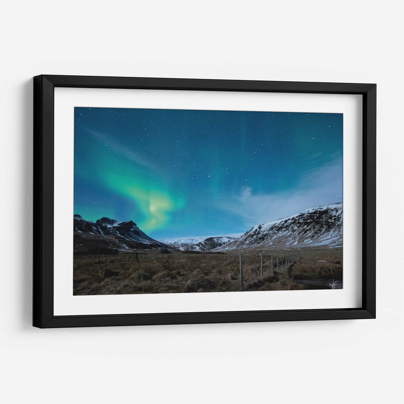 Aurora Boreal en Islandia - Anaid Frías | Cuadro decorativo de Canvas Lab
