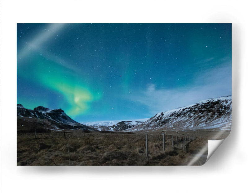 Aurora Boreal en Islandia - Anaid Frías | Cuadro decorativo de Canvas Lab
