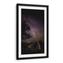 Cabaña y Vía Lactea - Anaid Frías | Cuadro decorativo de Canvas Lab