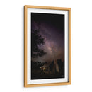 Cabaña y Vía Lactea - Anaid Frías | Cuadro decorativo de Canvas Lab