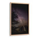 Cabaña y Vía Lactea - Anaid Frías | Cuadro decorativo de Canvas Lab