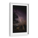 Cabaña y Vía Lactea - Anaid Frías | Cuadro decorativo de Canvas Lab
