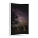 Cabaña y Vía Lactea - Anaid Frías | Cuadro decorativo de Canvas Lab