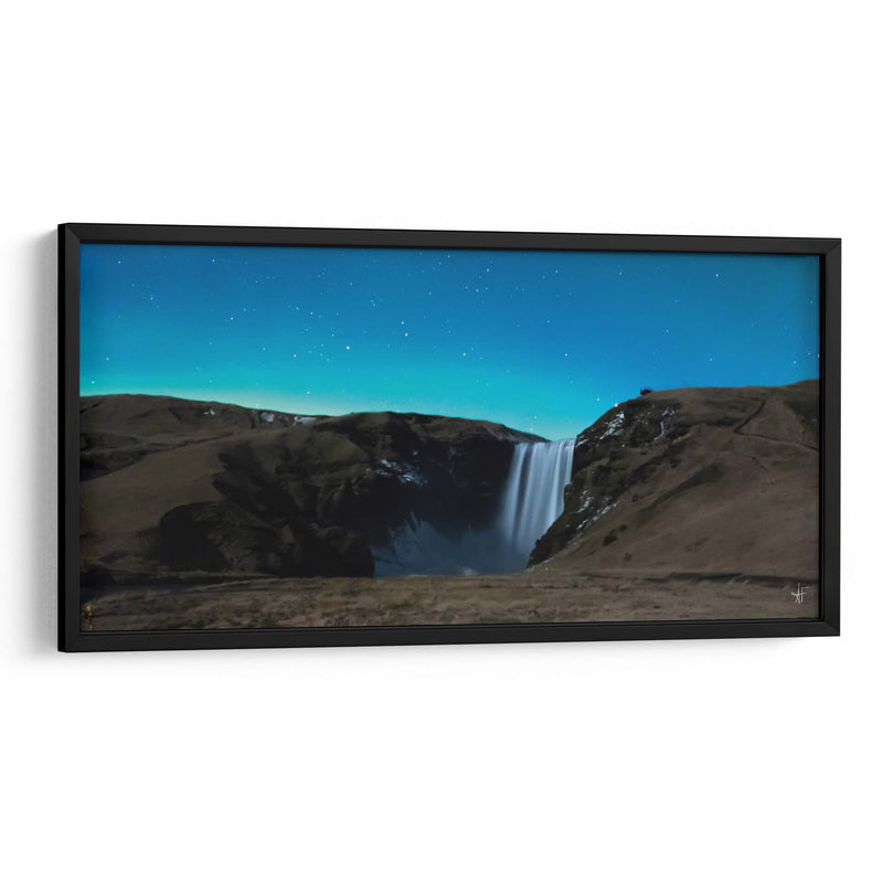 Cascada en Islandia - Anaid Frías | Cuadro decorativo de Canvas Lab
