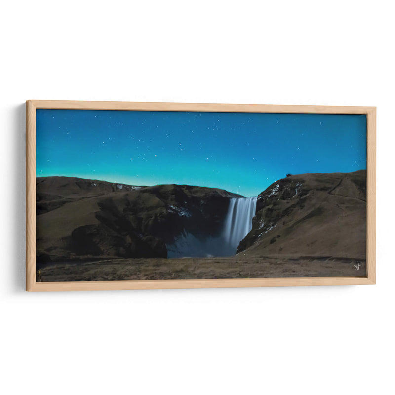Cascada en Islandia - Anaid Frías | Cuadro decorativo de Canvas Lab