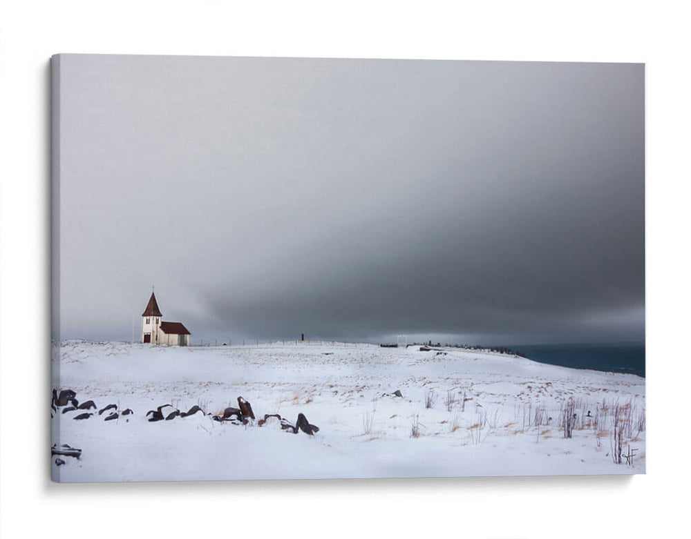 Panteón en Islandia - Anaid Frías | Cuadro decorativo de Canvas Lab