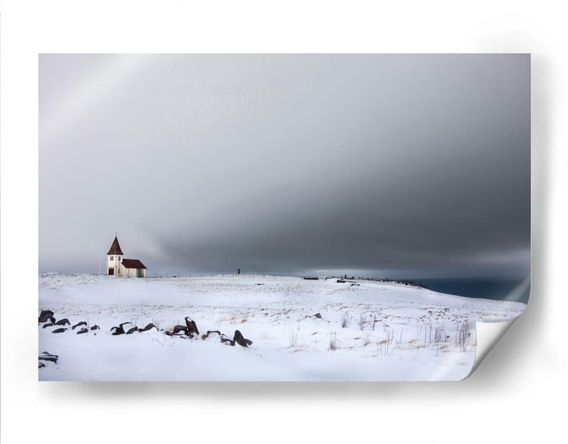 Panteón en Islandia - Anaid Frías | Cuadro decorativo de Canvas Lab