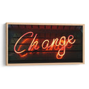 Change | Cuadro decorativo de Canvas Lab
