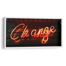 Change | Cuadro decorativo de Canvas Lab