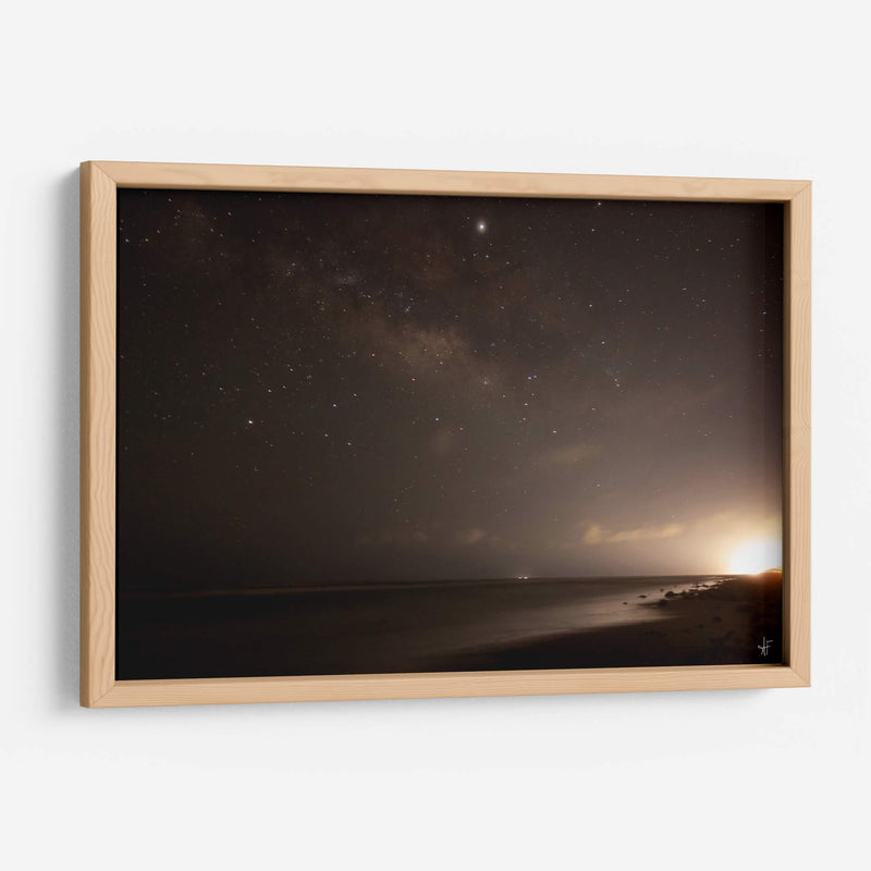 Vía Láctea en la Playa - Anaid Frías | Cuadro decorativo de Canvas Lab