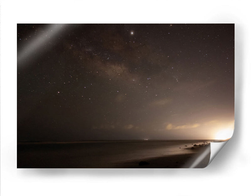 Vía Láctea en la Playa - Anaid Frías | Cuadro decorativo de Canvas Lab