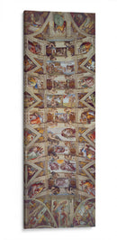 Techo de la Capilla Sixtina - Miguel Ángel | Cuadro decorativo de Canvas Lab
