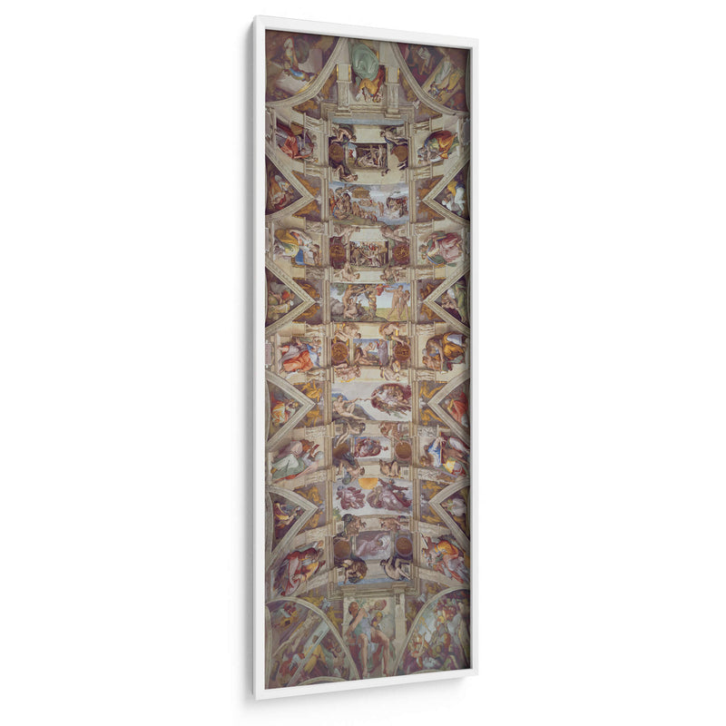 Techo de la Capilla Sixtina - Miguel Ángel | Cuadro decorativo de Canvas Lab