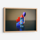 Cohete humano de lego | Cuadro decorativo de Canvas Lab
