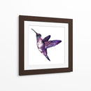 Colibrí morado | Cuadro decorativo de Canvas Lab