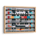 Composición en balcones | Cuadro decorativo de Canvas Lab